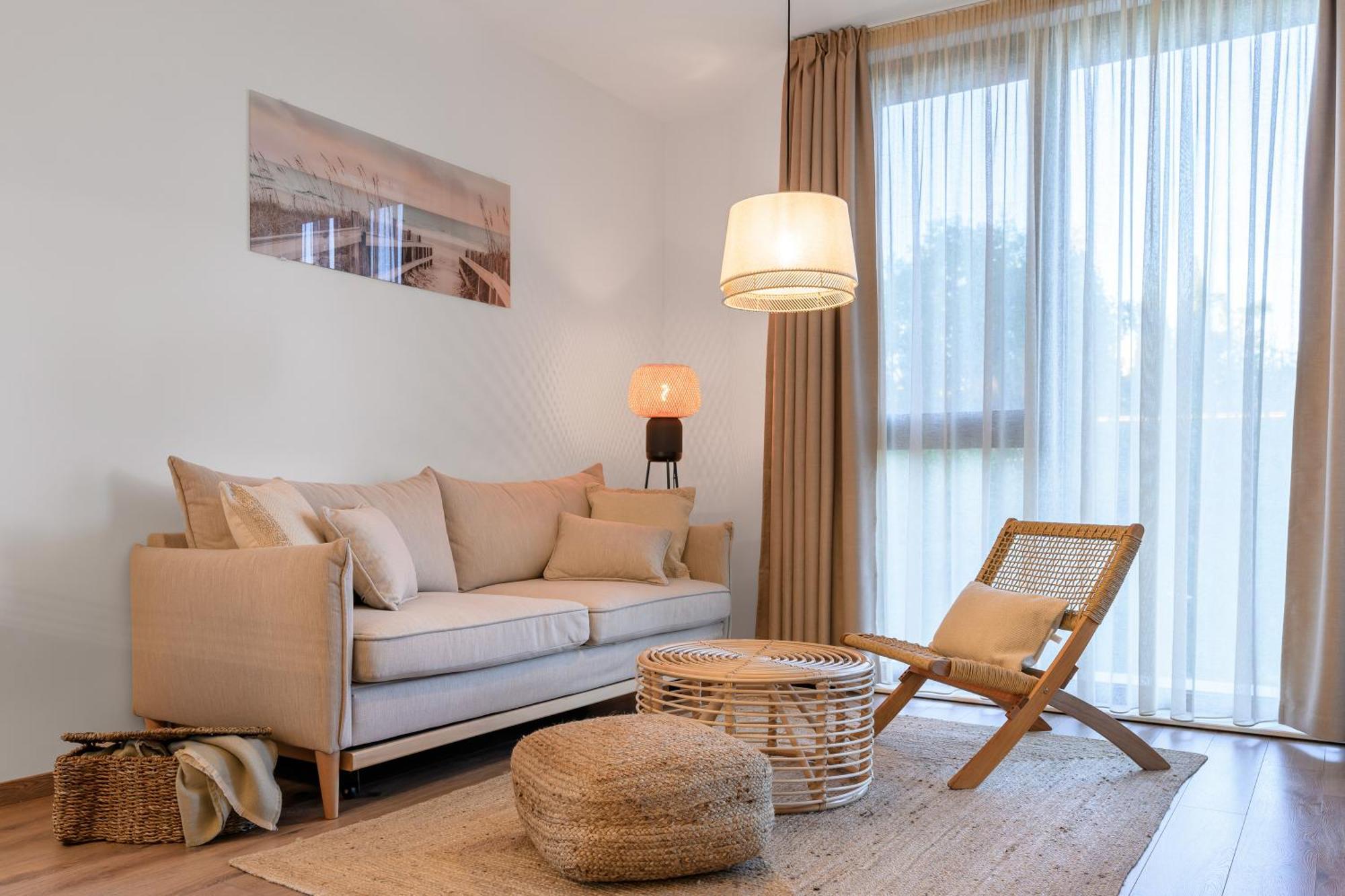 Boho Sea View One-Bedroom Pool & Spa Apartment Saints Constantine and Helena Екстер'єр фото
