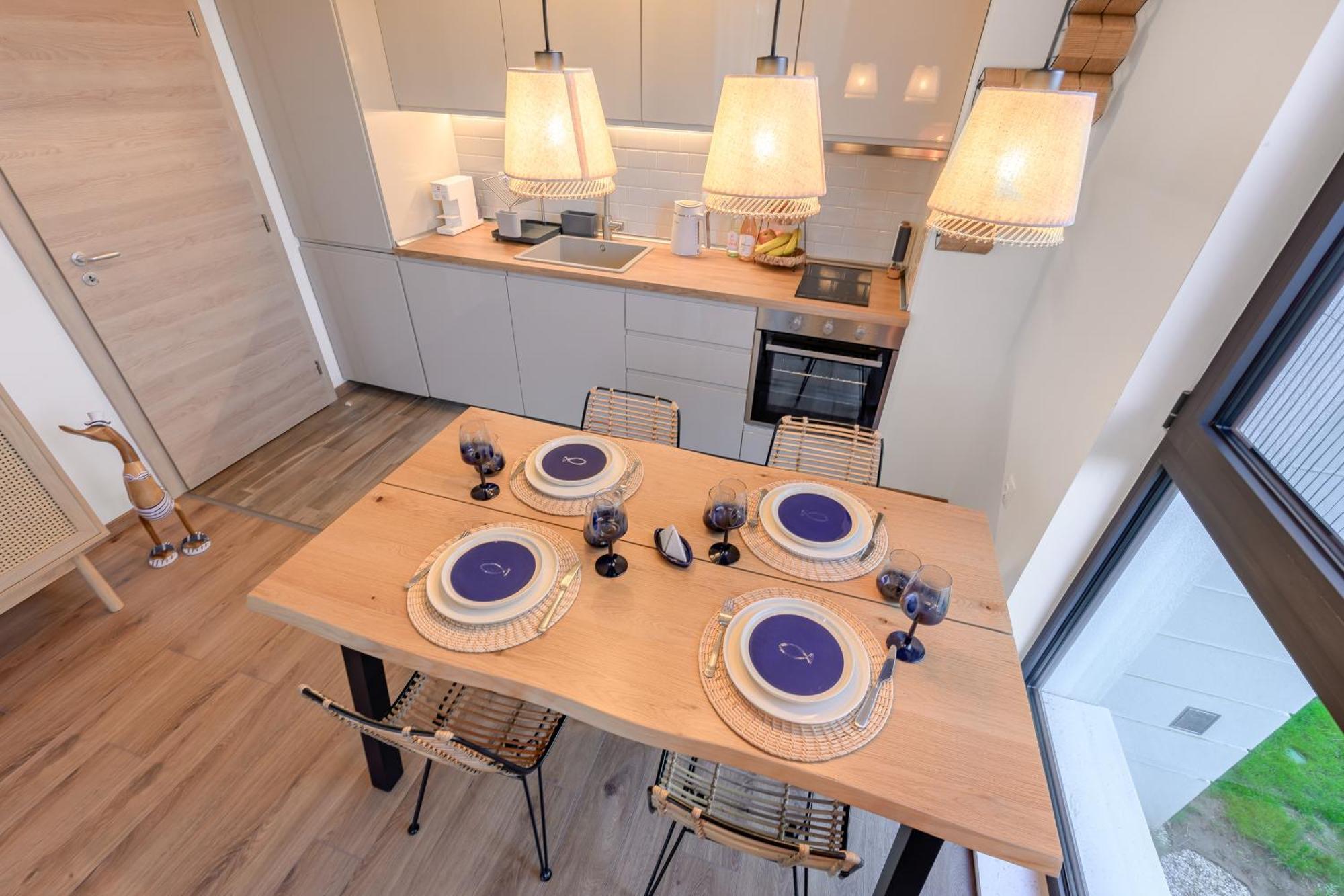 Boho Sea View One-Bedroom Pool & Spa Apartment Saints Constantine and Helena Екстер'єр фото